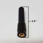 The Buzzard's Roost Shorty Extended Range Antenna Black 0.5" x 0.5" x 2.5"-Dog-The Buzzard's Roost-PetPhenom