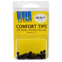 Titan Comfort Tips for Prong Training Collars, Heavy (3.3 mm) - 22 Count-Dog-Titan-PetPhenom