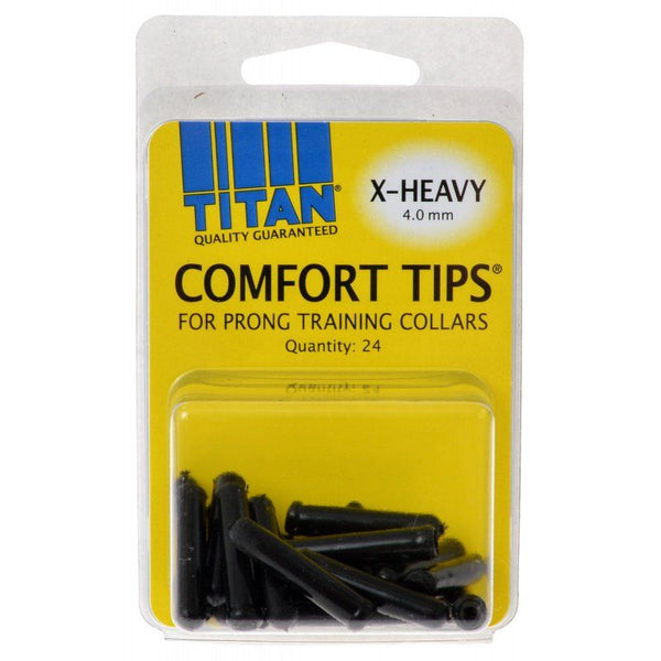 Titan Comfort Tips for Prong Training Collars, X-Heavy (4.0 mm) - 24 Count-Dog-Titan-PetPhenom