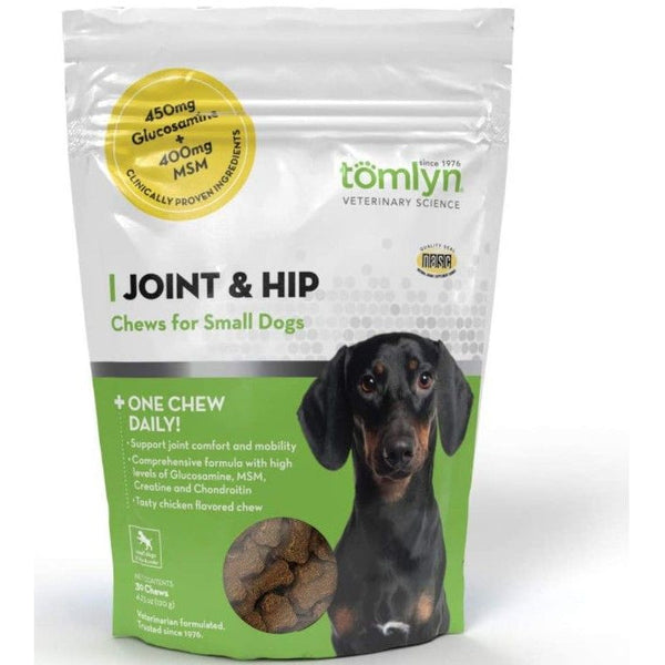 Tomlyn Joint and Hip Chews for Small Dogs, 30 count-Dog-Tomlyn-PetPhenom