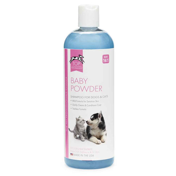 Top Performance Baby Powder Shampoo 17oz-Dog-Top Performance-PetPhenom