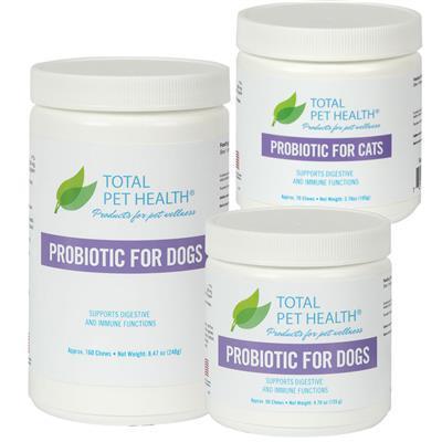 Total Pet Health Probiotic for Cats and Dogs -Cat 70-Count-Dog-Total Pet Health-PetPhenom
