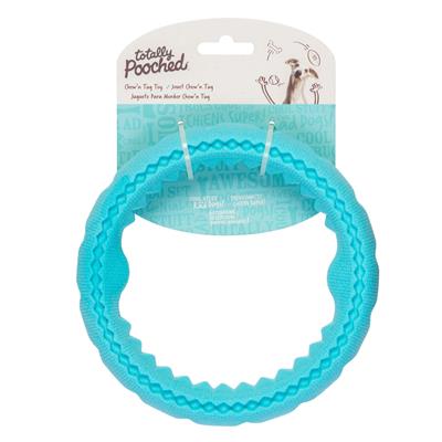 Totally Pooched Chew n' Tug Ring, Foam Rubber by Totally Pooched-Dog-Totally Pooched-PetPhenom