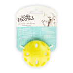 Totally Pooched Huff'n Puff Ball, Rubber by Totally Pooched 2.5" -Teal-Dog-Totally Pooched-PetPhenom
