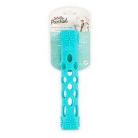 Totally Pooched Huff'n Puff Stick, Rubber by Totally Pooched 10 x 2" -Teal-Dog-Totally Pooched-PetPhenom
