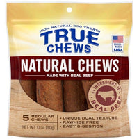 True Chews Natural Chews Dog Treats with Real Beef, 10 oz-Dog-True Chews-PetPhenom