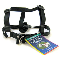 Tuff Collar Comfort Wrap Nylon Adjustable Harness - Black, Large (Girth Size 26"-40")-Dog-Tuff Collar-PetPhenom