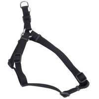 Tuff Collar Comfort Wrap Nylon Adjustable Harness - Black, X-Small (Girth Size 12"-18")-Dog-Tuff Collar-PetPhenom