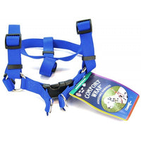 Tuff Collar Comfort Wrap Nylon Adjustable Harness - Blue, Large (Girth Size 26"-40")-Dog-Tuff Collar-PetPhenom