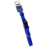 Tuff Collar Nylon Adjustable Collar - Blue, 10"-14" Long x 5/8" Wide-Dog-Tuff Collar-PetPhenom