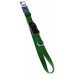 Tuff Collar Nylon Adjustable Collar - Hunter Green, 18"-26" Long x 1" Wide-Dog-Tuff Collar-PetPhenom