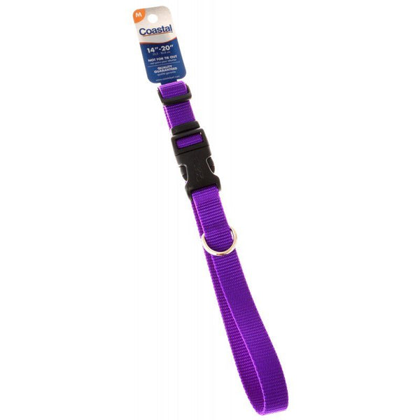 Tuff Collar Nylon Adjustable Collar - Purple, 14"-20" Long x 5/8" Wide-Dog-Tuff Collar-PetPhenom
