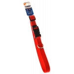Tuff Collar Nylon Adjustable Collar - Red, 14"-20" Long x 5/8" Wide-Dog-Tuff Collar-PetPhenom