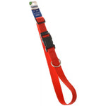 Tuff Collar Nylon Adjustable Collar - Red, 18"-26" Long x 1" Wide-Dog-Tuff Collar-PetPhenom