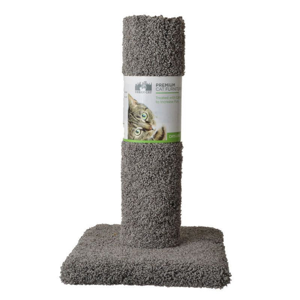 Urban Cat Cat Carpet Scratching Post, 20" High (Assorted Colors)-Cat-North American Pet Products-PetPhenom