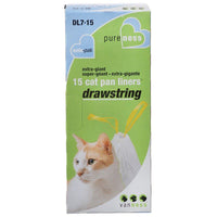 Van Ness Drawstring Cat Pan Liners, X-Giant (15 Pack)-Cat-Van Ness-PetPhenom