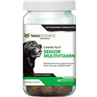 VetriScience Canine Plus Senior Multivitamin Everyday Health Bite-Sized Dog Soft Chews, 60 count-Dog-Vetriscience-PetPhenom