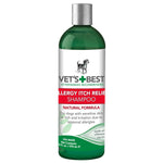 Vet's Best Allergy Itch Relief Dog Shampoo 16oz Green 2.45" x 2.45" x 8"-Dog-Vet's Best-PetPhenom