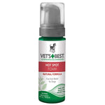 Vet's Best Hot Spot Dog Skin Care Foam 4oz Green 2" x 2" x 6.5"-Dog-Vet's Best-PetPhenom