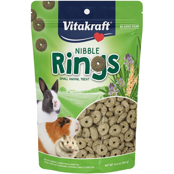 VitaKraft Nibble Rings Small Animal Treats, 10.5 oz-Small Pet-Vitakraft-PetPhenom