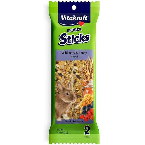 VitaKraft Wild Berry & Honey Flavor Crunch Sticks, 2 Sticks-Small Pet-Vitakraft-PetPhenom
