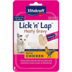 Vitakraft Lick n Lap Meaty Gravy with Chicken Cat Treat, 2.8 oz-Cat-Vitakraft-PetPhenom