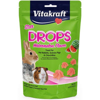 Vitakraft Star Drops Treat for Rabbits, Guinea Pigs & Chinchillas - Watermelon Flavor, 4.75 oz-Small Pet-Vitakraft-PetPhenom