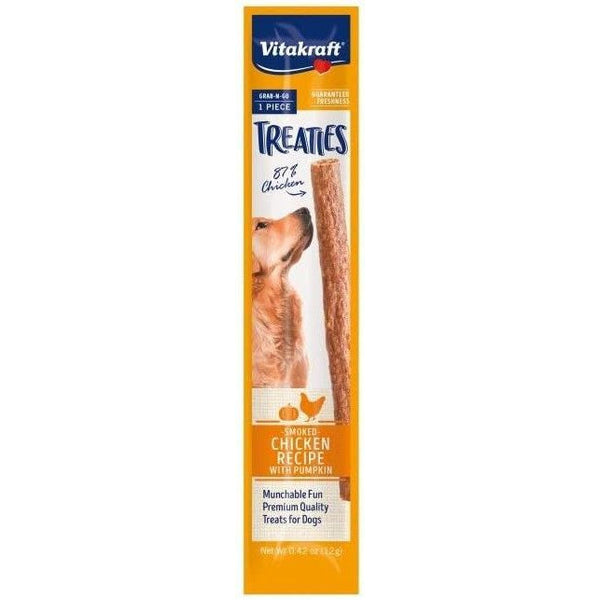 Vitakraft Treaties Smoked Chicken Recipe With Pumpkin Dog Treat, 1 count-Dog-Vitakraft-PetPhenom