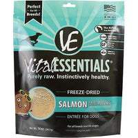 Vital Essentials Salmon Entree Mini Patties Grain-Free Freeze-Dried Raw Dog Food, 14-oz-Dog-Vital Essentials-PetPhenom