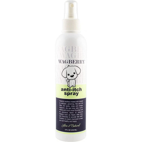 Wagberry Anti-Itch Spray, 8 oz-Dog-Wagberry-PetPhenom