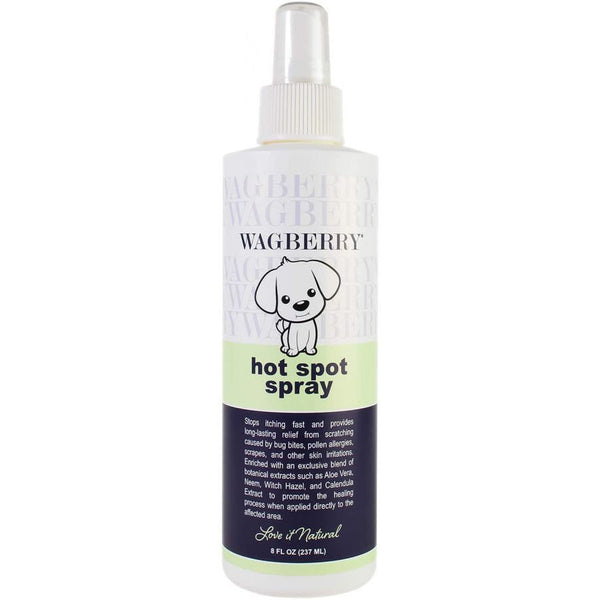 Wagberry Soothing Hot Spot Spray, 8 oz-Dog-Wagberry-PetPhenom