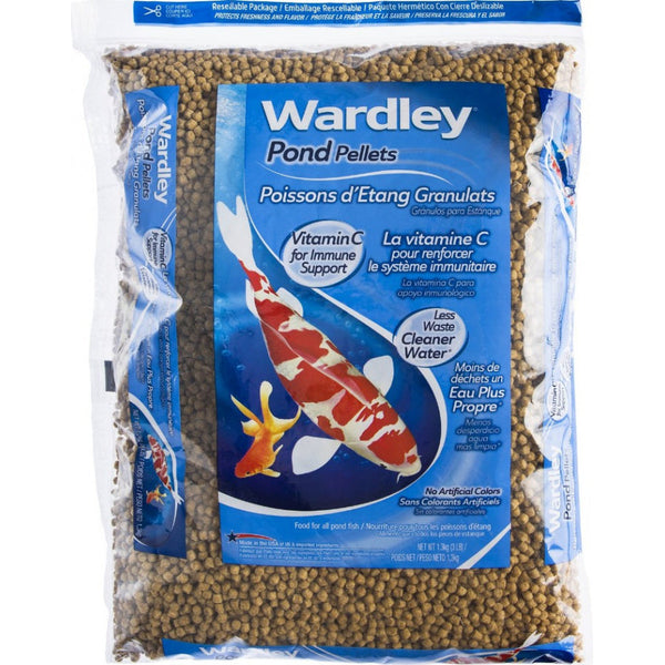 Wardley Pond Pellets for All Pond Fish, 3 lbs-Fish-Wardley-PetPhenom