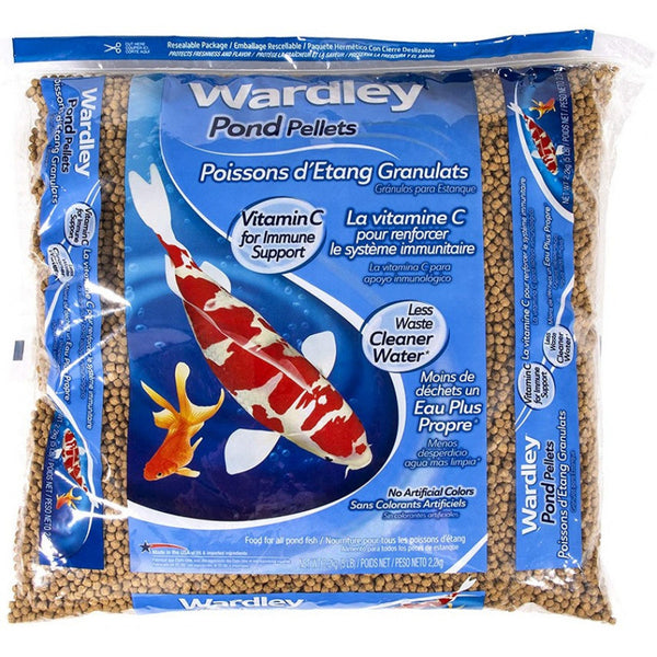 Wardley Pond Pellets for All Pond Fish, 5 lbs-Fish-Wardley-PetPhenom