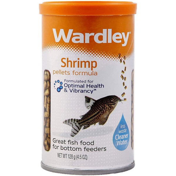 Wardley Shrimp Pellets Formula Sinking Fish Food, 4.5 oz-Fish-Wardley-PetPhenom