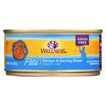 Wellness Pet Products Cat Food - Chicken and Herring - Case of 24 - 5.5 oz.-Cat-Wellness Pet Products-PetPhenom