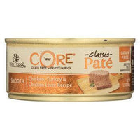Wellness Pet Products Cat Food - Core Chicken - Turkey and Chicken Liver - Case of 24 - 5.5 oz.-Cat-Wellness Pet Products-PetPhenom