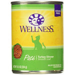 Wellness Pet Products Cat Food - Turkey Recipe - Case of 12 - 12.5 oz.-Cat-Wellness Pet Products-PetPhenom