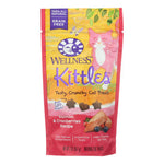 Wellness Pet Products - Cat Treat Kittles Slm&crn - Case of 14 - 2 OZ-Cat-Wellness Pet Products-PetPhenom