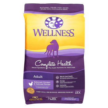 Wellness Pet Products Dog Food - Chicken and Oatmeal Recipe - 15-Dog-Wellness Pet Products-PetPhenom