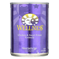 Wellness Pet Products Dog Food - Chicken and Sweet Potato Recipe - Case of 12 - 12.5 oz.-Dog-Wellness Pet Products-PetPhenom