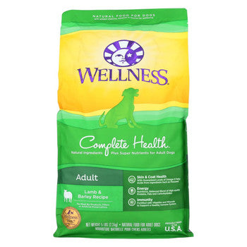 Wellness Pet Products Dog Food - Lamb and Barley Recipe - Case of 6 - 5 lb.-Dog-Wellness Pet Products-PetPhenom
