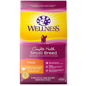 Wellness Pet Products Dog Food - Turkey - Oatmeal and Salmon Meal Recipe - Case of 6 - 4 lb.-Dog-Wellness Pet Products-PetPhenom