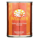 Wellness Pet Products Dog Food - Turkey and Sweet Potato Recipe - Case of 12 - 12.5 oz.-Dog-Wellness Pet Products-PetPhenom