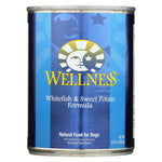 Wellness Pet Products Dog Food - Whitefish and Sweet Potato Recipe - Case of 12 - 12.5 oz.-Dog-Wellness Pet Products-PetPhenom