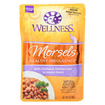 Wellness Pet Products Healthy Indulgence Morsels - Chicken and Chicken Liver In Savory Sauce - Case of 24 - 3 oz.-Dog-Wellness Pet Products-PetPhenom