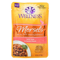 Wellness Pet Products Healthy Indulgence Morsels - Tuna In Savory Sauce - Case of 24 - 3 oz.-Dog-Wellness Pet Products-PetPhenom