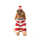 Where's Waldo-Woof Pet Costume-Costumes-Rubies-Large-PetPhenom