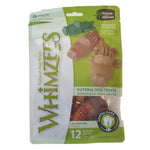 Whimzees Natural Dental Care Alligator Dog Treats, Medium - 12 Pack - (Dogs 25-40 lbs)-Dog-Whimzees-PetPhenom