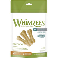 Whimzees Rice Bone Daily Dental Chew , 9 count-Dog-Whimzees-PetPhenom