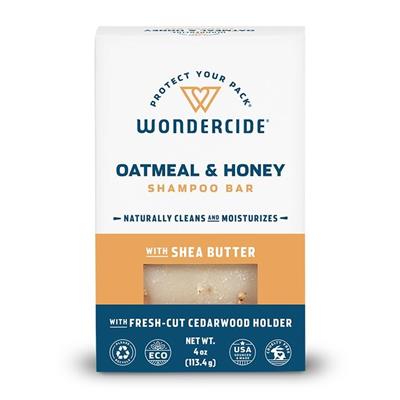 Wondercide Oatmeal & Honey Shampoo Bar for Dogs and Cats by Wondercide -.5 oz Trial Size-Dog-Wondercide-PetPhenom
